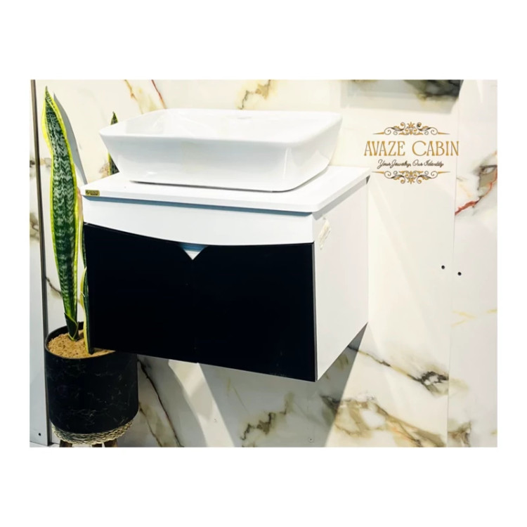 کابینت روشویی اوپال 6002ورقPVC بسته بندی به صورت کارتن و هر محصول تکی