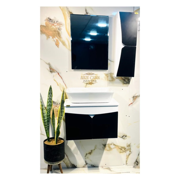 کابینت روشویی اوپال 6002ورقPVC بسته بندی به صورت کارتن و هر محصول تکی